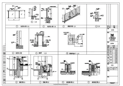 [分享]某市科技馆全专业建筑设计施工图(cad 水电 结构 建筑)