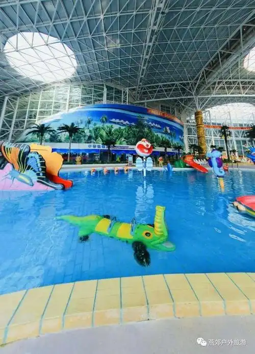 周六日发团天津米立方水世界室内恒温水上戏水乐园一日游