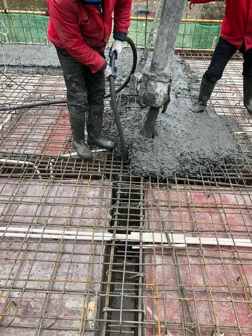 浇筑梁板柱钢筋混凝土框架