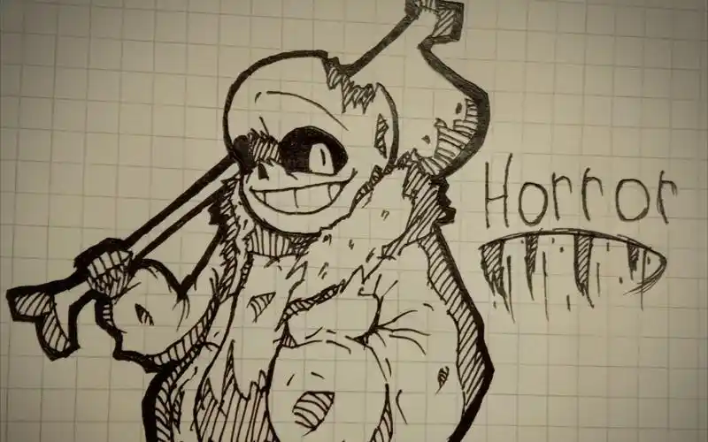 手绘horrorsans