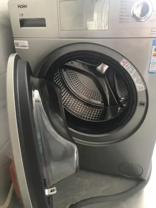 【超薄洗衣机】haier/海尔洗衣机滚筒 8公斤 直驱变频 大容量家用