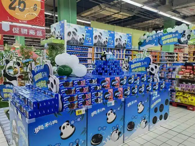 奥利奥找大熊猫打广告一下戳到我心巴了