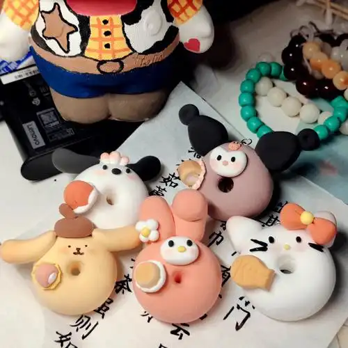 [仙女r]#三丽鸥  #我的手工日常  #甜品  #超轻黏土  #吃货薯