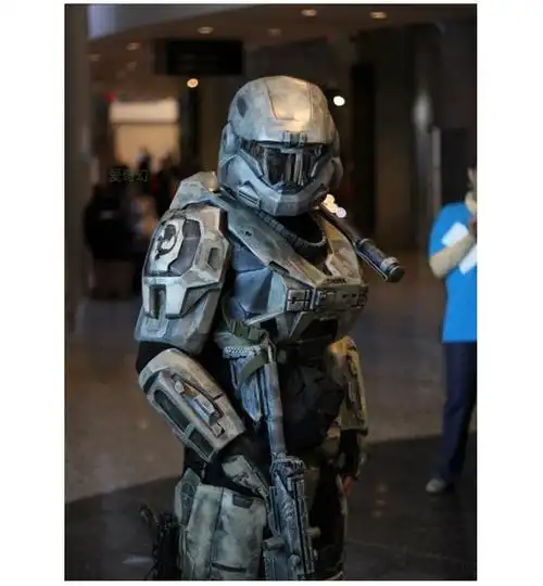 光环盔甲nobel小队11可穿戴头盔摆件全身盔甲手工eva模型道具cos服装