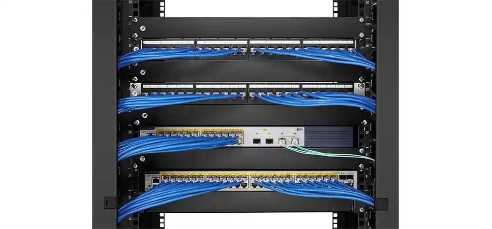 高品质1u 48口 cat6 非屏蔽110打线式网络配线架 - 东莞市联威通讯有