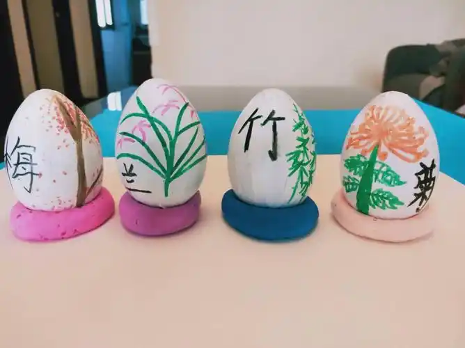 清明节鸡蛋系列之画鸡蛋