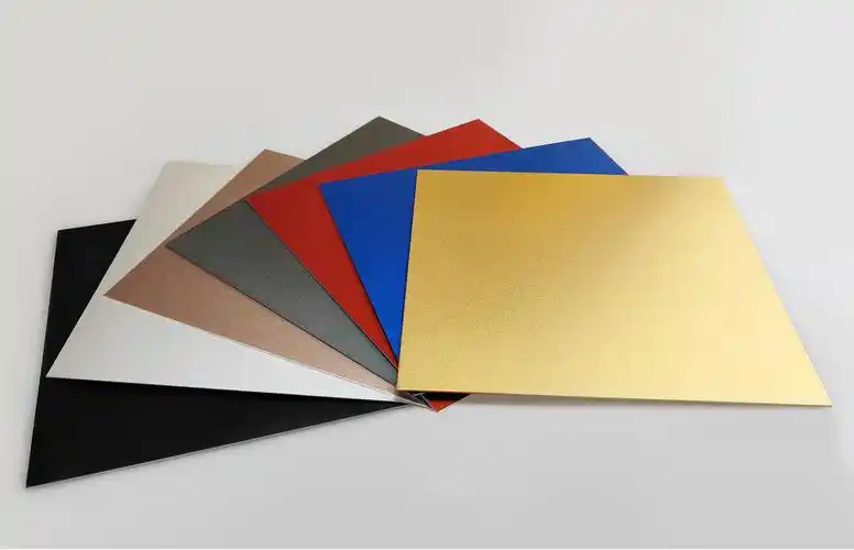 设备外壳面板标牌激光打标磨砂零切定制加工蓝色喷砂阳极氧化铝板