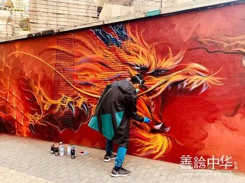 何海鑫he中国风涂鸦——占领上海莫干山涂鸦街!