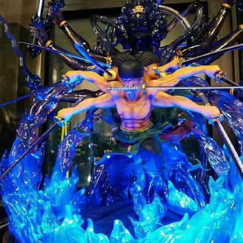 海贼王盲盒动漫精品模型摆件索隆山治路飞生日男孩礼物的 必得图中大