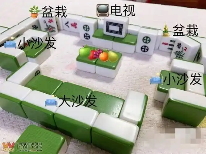 你小时候会拿麻将搭小屋吗?现在你会打麻将吗?