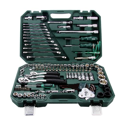 工具套装72齿弯柄大汽修专用工具车辆维修修理汽保 128件套72齿弯柄