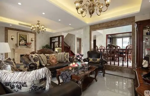 3万360㎡简欧四房装修时光流转江山墅设计-红星美凯龙家装效果图