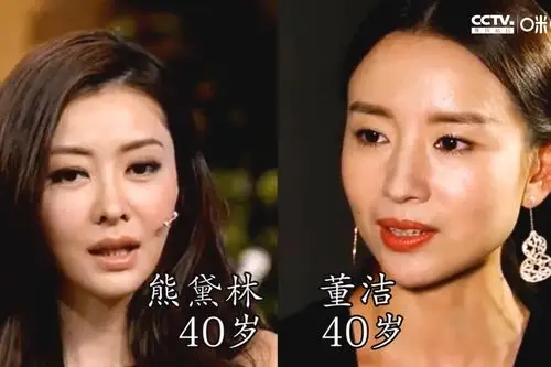 娱乐圈同龄女星对比谁是天然美女一目了然