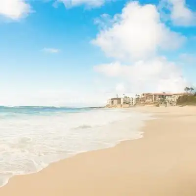 海滩风景头像景色迷人的海滩图片