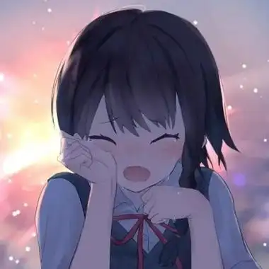 绝望崩溃流泪动漫头像女高清伤感动漫头像女生丧系痛哭图片