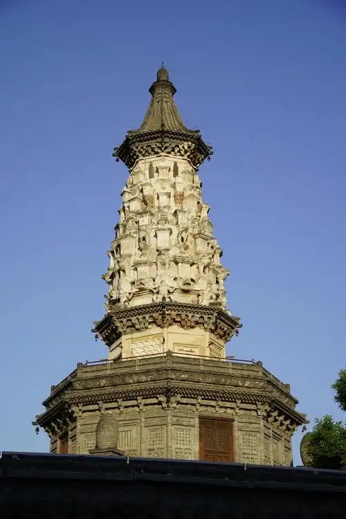 正定的佛塔寺院