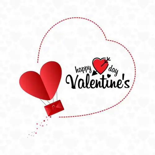 情人节快乐 电子邮件 节日图案设计ai_矢量素材_模库网