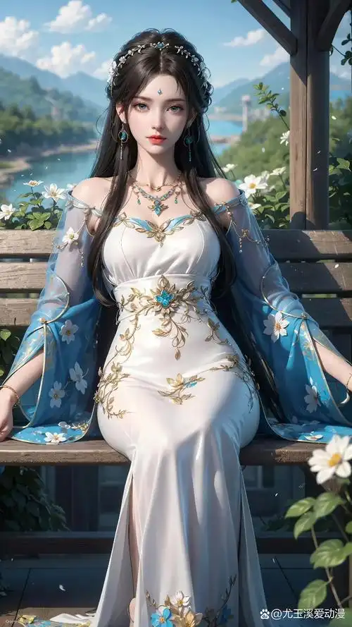 国漫女神# #完美世界# 古风古韵华丽优雅动人的清漪仙子,这样的清漪