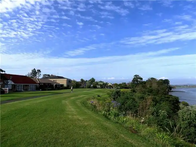 新西兰海滨小镇风景