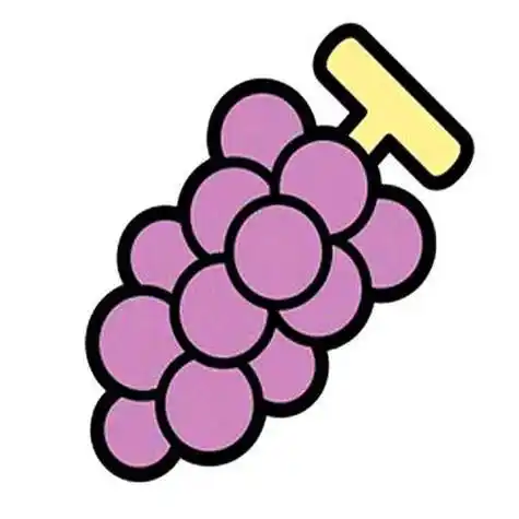 葡萄简笔画 葡萄简笔画图片带颜色