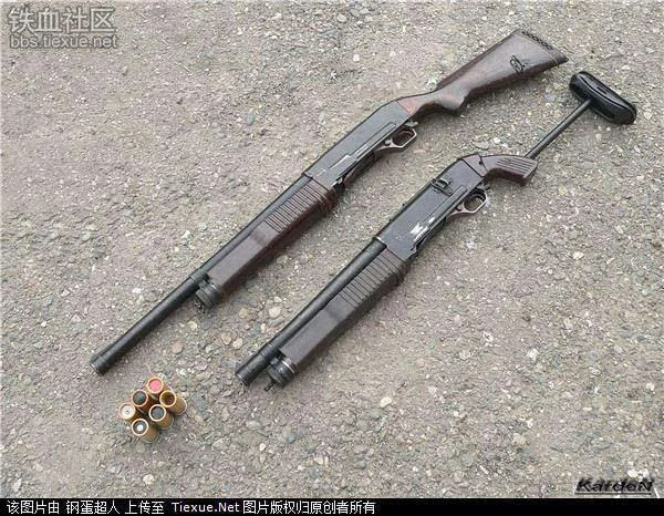 俄变态霰弹枪ks23大口径全球独一无二