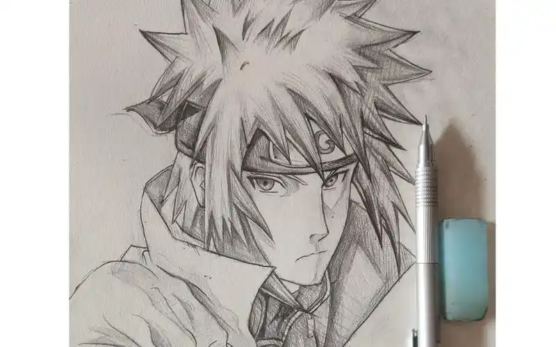 【手绘】四代目火影-波风水门_哔哩哔哩_bilibili