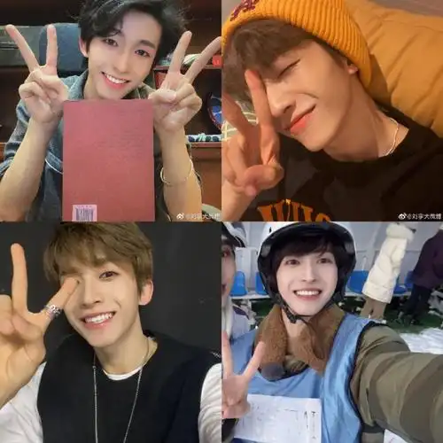 刘宇对比耶自拍照##刘宇卡点晒合照给高卿尘庆生