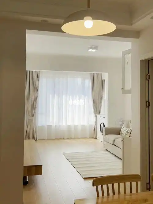 当奶茶色窗帘遇上原木风福星华府峯境