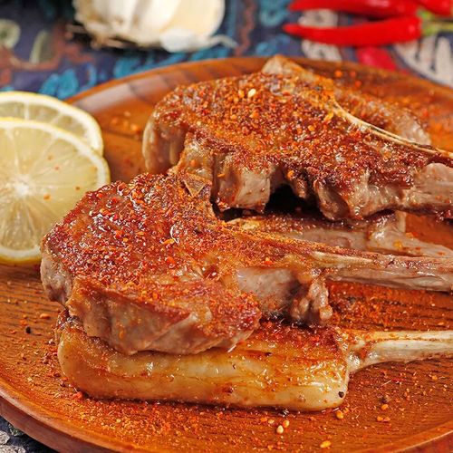 羊排内蒙古法式西餐羊扒烧烤羊肉战斧原切整件生羊肉