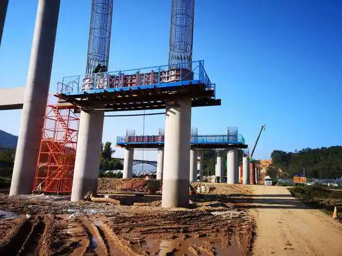 高工厂家直供盖梁施工平台 现货现发阳江盖梁安全施工操作平台