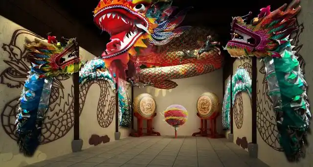 浙江省浦江县非物质文化遗产博物馆是展示中国浙江省浦江县丰富多样的