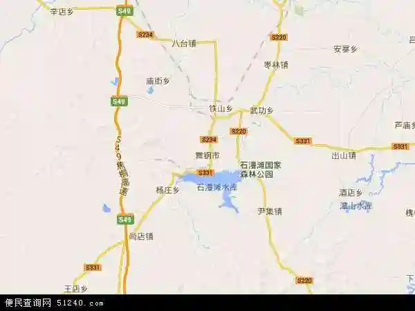 舞钢市地图 - 舞钢市电子地图 - 舞钢市高清地图 - 2021年舞钢市地图