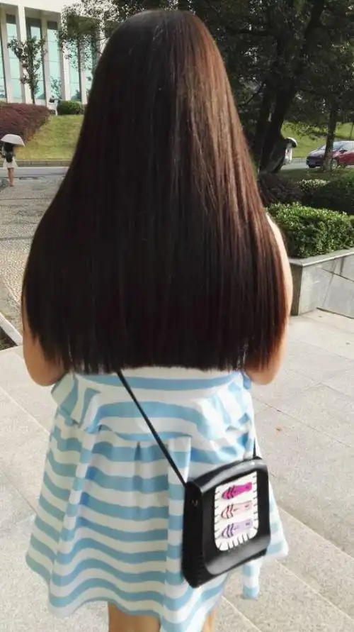 头发厚粗多,又想披着头发不奇怪,尝试各种方法无果,求解!