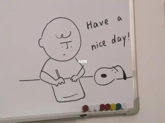 白板简笔画史努比