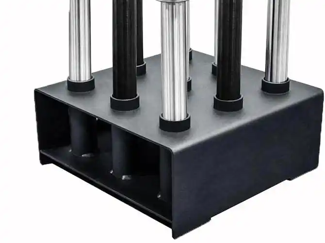 厂家直销 插杆器杠铃杆底座 高档九孔插杆器插筒插barbell holder