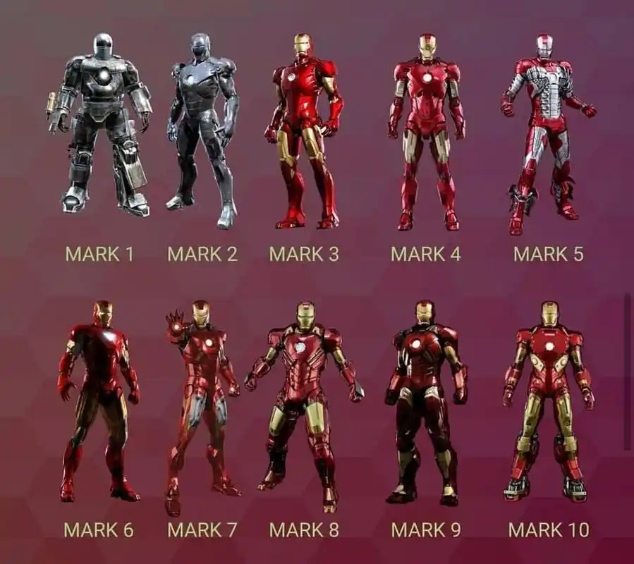 gif创作人# 钢铁侠战甲大全