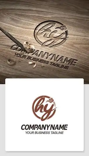 hy开头logo设计英文hy字母标志