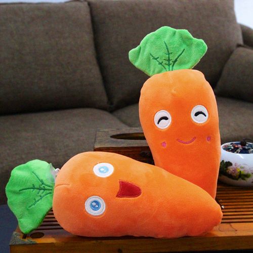 可爱小号软体胡萝卜公仔毛绒玩具布娃娃婚礼抛洒玩偶儿童生日礼物