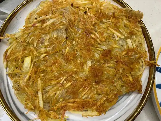 土豆丝饼洋芋粑粑金黄酥脆快手菜