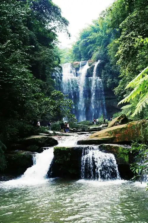 飞流直下三千尺『辣评龙珠』龙珠杯第九十八届摄影作品集【望庐山瀑布
