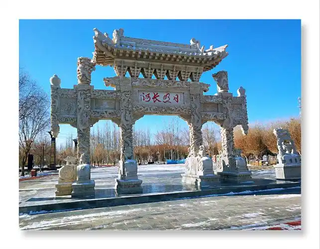 玉门玉泽湖公园