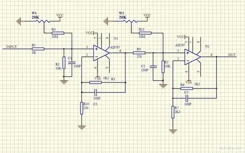 mbl6010前级线路图ne5534