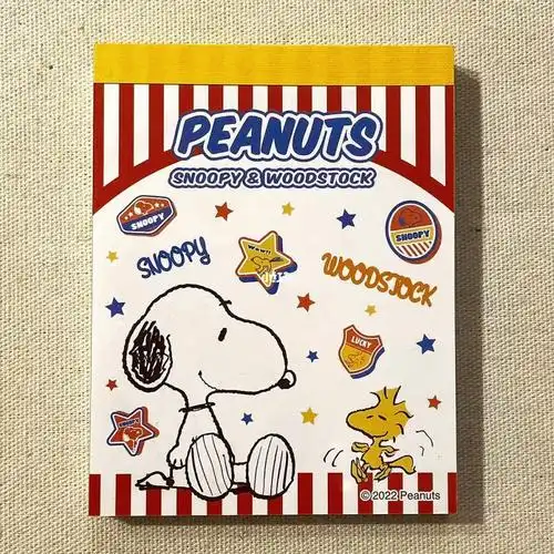 史努比小号便签本