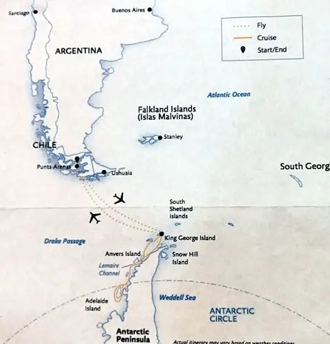 飞进南极洲 乔治王岛