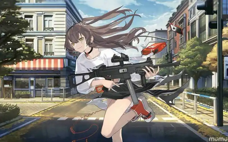 【少女前线】ump45大破live2d粗糙展示