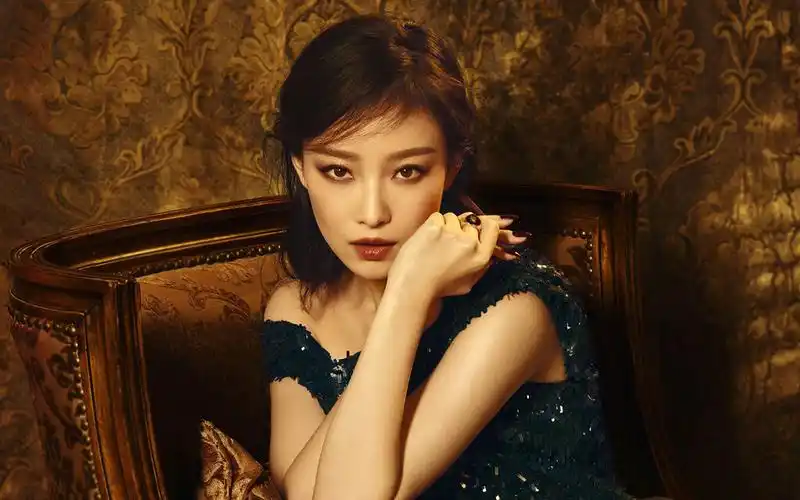 倪妮复古摩登时尚写真,图片,壁纸,人物-6188美图