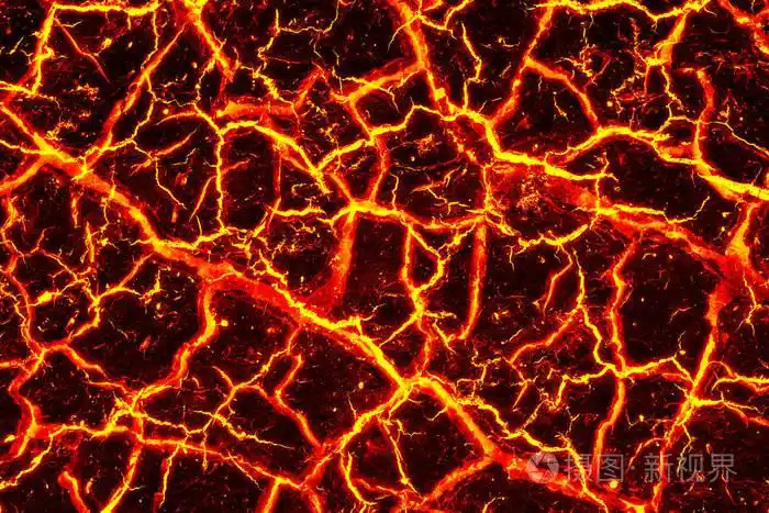 热红破解地面纹理后喷发照片-正版商用图片0zijo4-摄图新视界