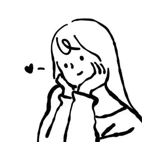 女性的头像简笔画 女生头像图片大全 -【爱个性】