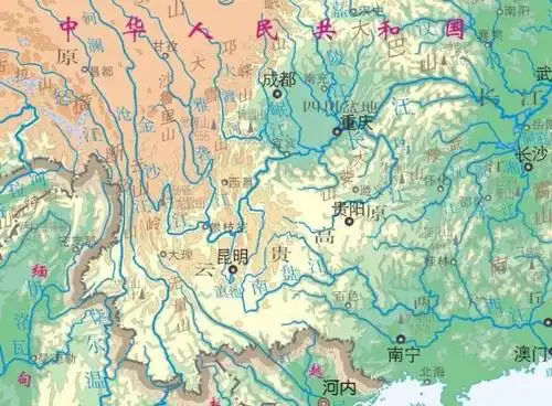 为什么纬度更低的"云贵高原",年均温却比"四川盆地"要低?