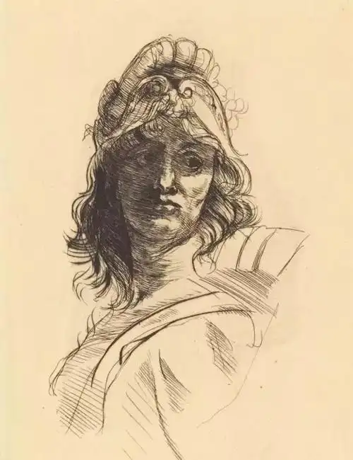 法国雕塑家奥古斯特·罗丹,速写合集